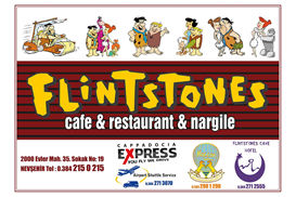 Flinstones Cafe Restaurant Amerikan Servis Kağıdı Basımı