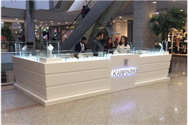 Karpinski Kiosk Stand Tasarımı - AVM Kiosk Tasarımı