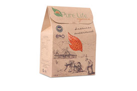 Pure Life Organik Kutu tasarımı