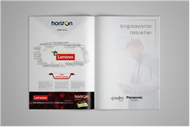 Horizon Bilgi Teknolojieri DMO Ürün Kataloğu Tasarımı