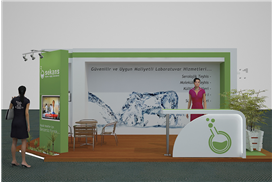 Sekans Hayvan Laboratuvarı İzmir Tarım ve Hayvancılık Fuarı Stand Tasarımı