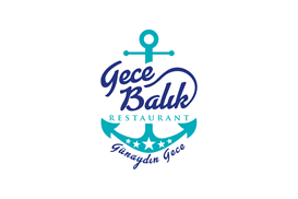 Gece Balık Restaurant Logo Tasarımı