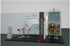 Sekans Hayvan Laboratuvarı Fuar Stand Tasarımı ve Kurulumu
