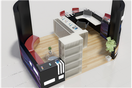 Crea Phone Kiosk Stand Tasarımı - AVM Kiosk Tasarımı