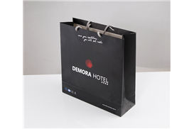Demora Hotel Karton Çanta tasarımı