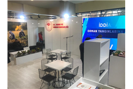 Tarım ve Orman Bakanlığı Sivas Tarım ve Hayvancılık Fuarı Stand Tasarımı ve Kurulumu